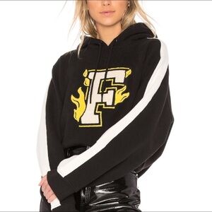Fenty x Puma Rihanna Varsity Cropped Hoodie